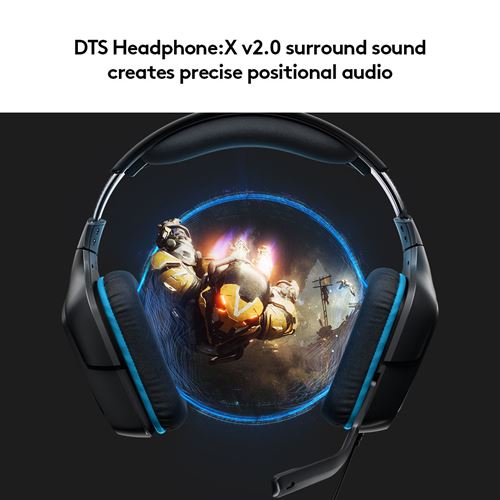 Auscultadores Gaming Logitech G432 7.1 - Image 3