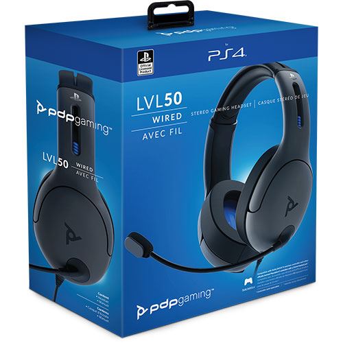 Auscultadores Gaming PDP LVL50 | PS4 - Preto - Image 8