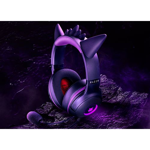 Auscultadores Gaming Razer Kraken Kitty V2 - Pokémon Gengar Edition - Image 4