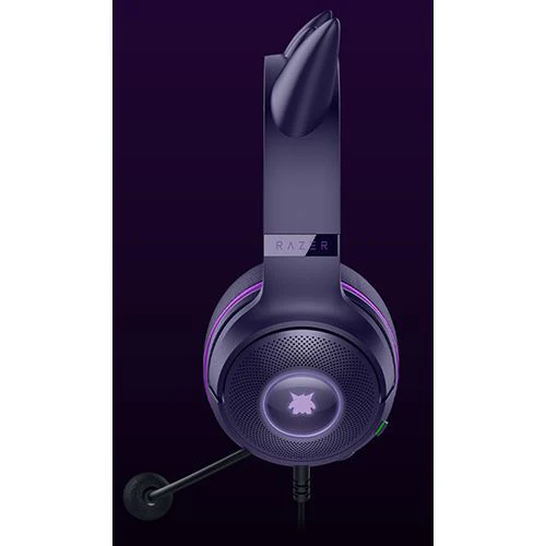 Auscultadores Gaming Razer Kraken Kitty V2 - Pokémon Gengar Edition - Image 6