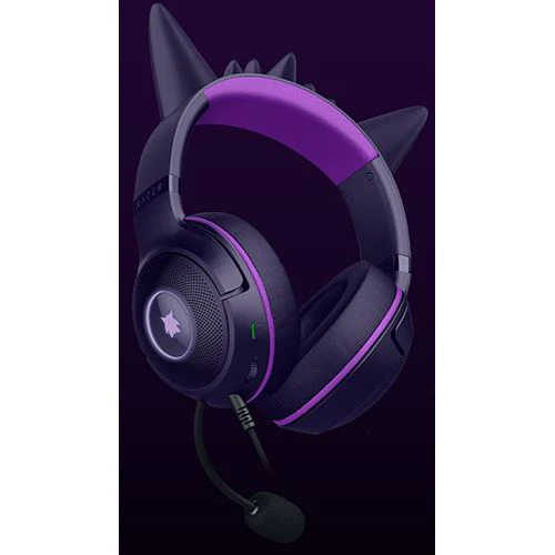 Auscultadores Gaming Razer Kraken Kitty V2 - Pokémon Gengar Edition - Image 7