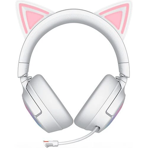 Auscultadores Gaming Razer Kraken Kitty V3 Pro - Branco - Image 2