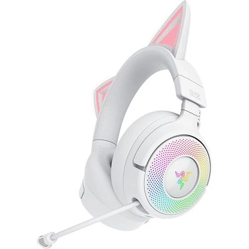 Auscultadores Gaming Razer Kraken Kitty V3 Pro - Branco - Image 4