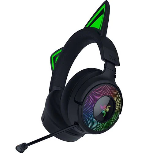 Auscultadores Gaming Razer Kraken Kitty V3 Pro - Preto - Image 4
