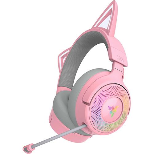 Auscultadores Gaming Razer Kraken Kitty V3 Pro - Rosa - Image 4