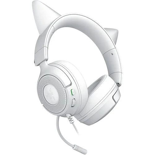 Auscultadores Gaming Razer Kraken Kitty V3 X - Branco - Image 2