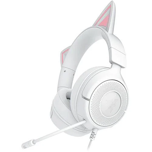 Auscultadores Gaming Razer Kraken Kitty V3 X - Branco - Image 3