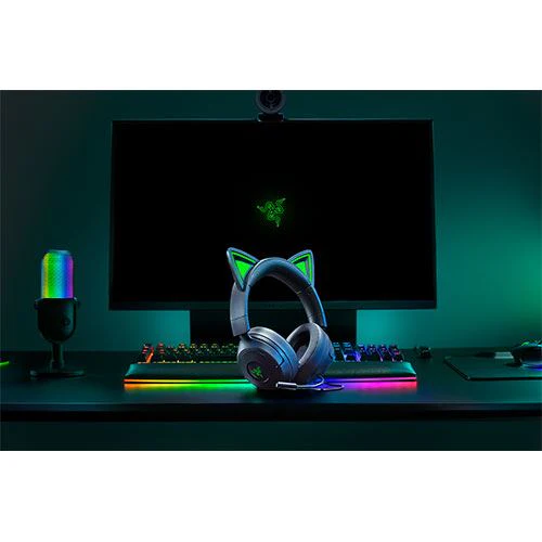 Auscultadores Gaming Razer Kraken Kitty V3 X - Preto - Image 3