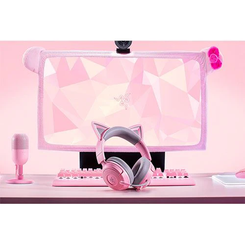 Auscultadores Gaming Razer Kraken Kitty V3 X - Quartz - Image 2