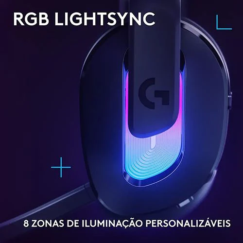 Auscultadores Gaming Wireless Logitech G522 - Preto - Image 2