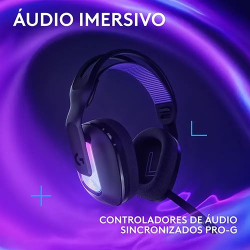Auscultadores Gaming Wireless Logitech G522 - Preto - Image 4