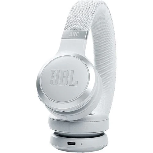 Auscultadores Noise Cancelling Bluetooth JBL Live 460NC - Branco - Image 2