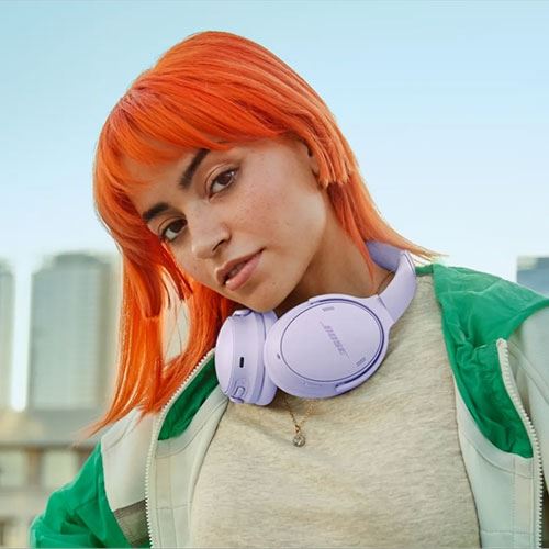 Auscultadores Noise Cancelling Bluetooth Bose QuietComfort | Edição Limitada - Chilled Lilac - Image 3