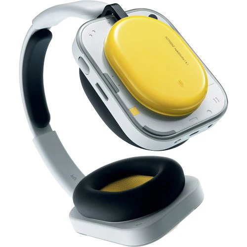Auscultadores Noise Cancelling Bluetooth Nothing Headphone (a) - Amarelo - Image 2