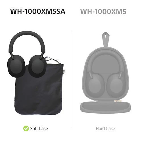 Auscultadores Noise Cancelling Bluetooth Sony WH-1000XM5SAB - Preto - Image 7