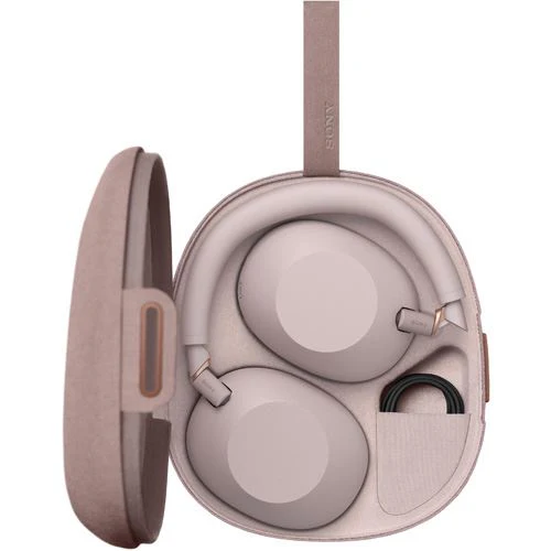 Auscultadores Noise Cancelling Bluetooth Sony WH-1000XM6P - Rosa Areia - Image 21