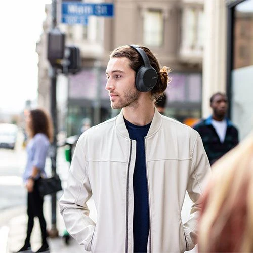 Auscultadores Noise Cancelling Bluetooth Sony WH-CH710N - Preto - Image 4