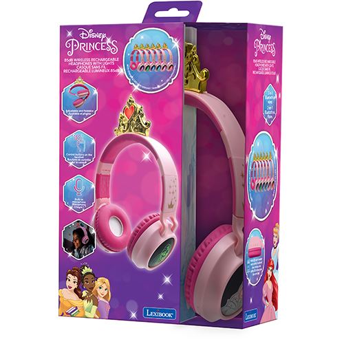 Auscutadores 2 em 1 Princesas Disney - Lexibook - Image 2
