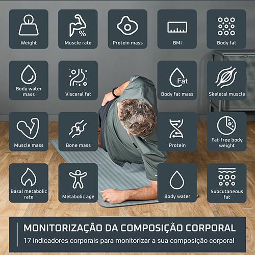 Balança WC de Diagnóstico Rowenta Goodvibes Sport 2.0 BR9740F0 - Branco - Image 3