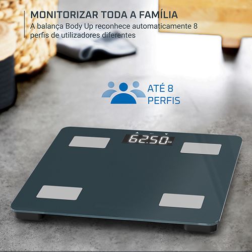 Balança WC Diagnóstico Rowenta Body Up 2.0 BR2600V0 - Azul - Image 4