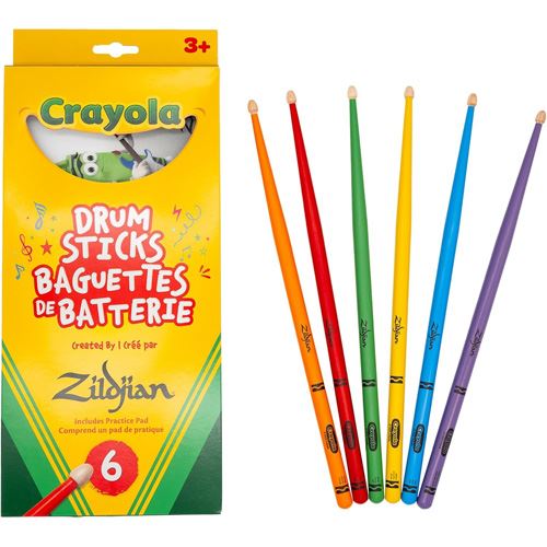 Baquetas Zildjian x Crayola Kids - 6 Unidades - Image 2