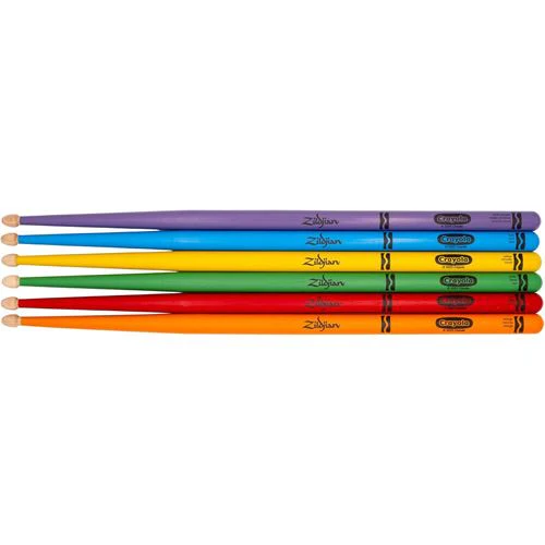 Baquetas Zildjian x Crayola Kids - 6 Unidades - Image 3