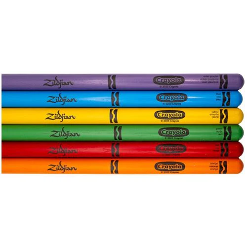 Baquetas Zildjian x Crayola Kids - 6 Unidades - Image 5