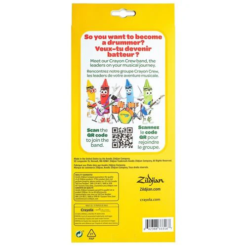 Baquetas Zildjian x Crayola Kids - 6 Unidades - Image 7