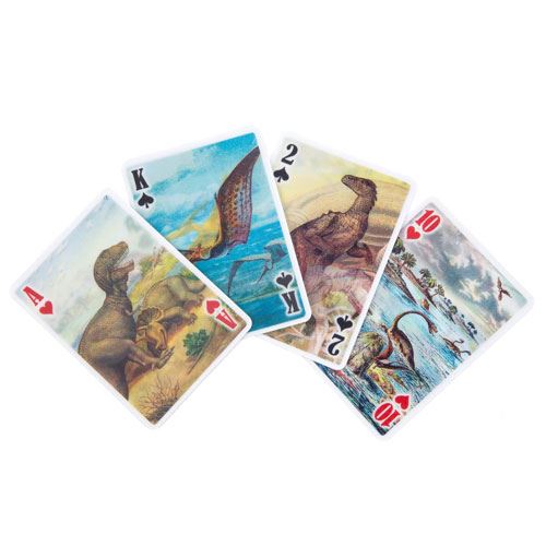 Baralho Cartas 3D Dinosaur - Kikkerland - Image 2