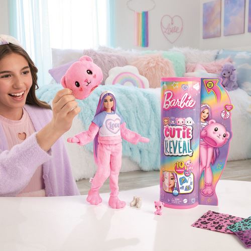 Barbie Cutie Reveal Camisolas Cozy: Ursinho - Mattel - Image 4