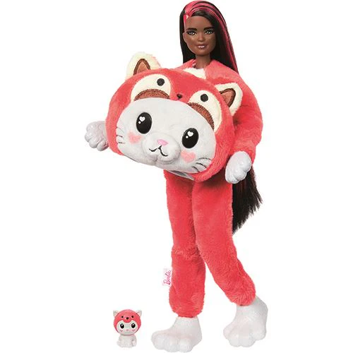 Barbie Cutie Reveal: Gatinho Disfarçado de Panda Vermelho - Mattel - Image 3