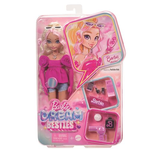 Barbie Dream Besties Boneca Fashion: Malibu - Mattel - Image 3