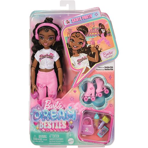 Barbie Dream Besties: Brookyln com Patins - Mattel - Image 2