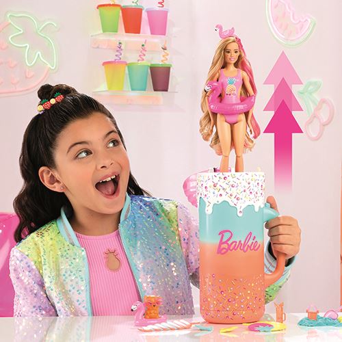 Barbie Pop Reveal Boneca e Acessórios - Série Frutas - Smoothie Tropical - Mattel - Image 3