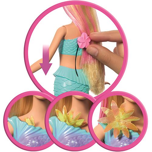 Barbie Sereia Mágica Florescente - Mattel - Image 3