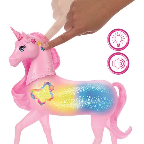 Barbie Unicórnio Luzes Brilhantes - Mattel - Image 2