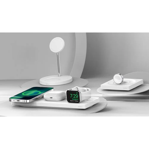 Base de Carregamento Belkin Sem Fio 3 em 1 MagSafe - Branco - Image 2