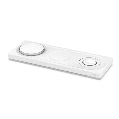 Base de Carregamento Belkin Sem Fio 3 em 1 MagSafe - Branco - Image 9