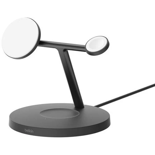 Base de Carregamento Wireless QI2 3 em 1 com MagSafe Belkin BOOST↑CHARGE Pro™ - Preta - Image 2