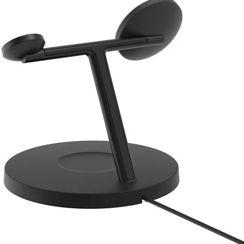 Base de Carregamento Wireless QI2 3 em 1 com MagSafe Belkin BOOST↑CHARGE Pro™ - Preta - Image 3