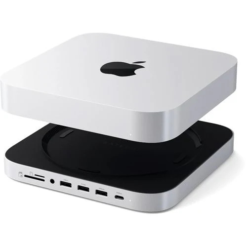Base Hub Adaptador Satechi ST-GMMSHS para Mac mini/Studio 7 Portas + NVMe SSD - Image 5