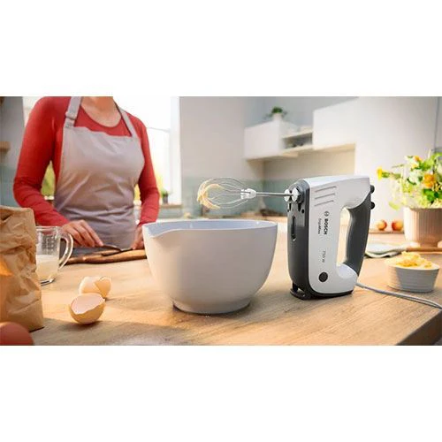 Batedeira Bosch MFQ3740 | 5 Velocidades | 750 W | Branco - Outlet - Grade A - Image 3