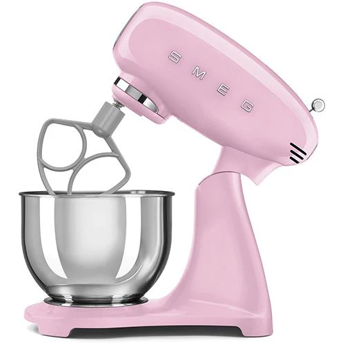 Batedeira com Taça Smeg Anni 50 SMF05PKEU - Rosa - Image 4