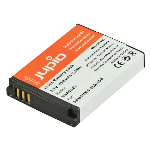 Bateria Compatível Jupio VSA0020 Samsung SLB-10A/JVC BN-VH105 950mAh 3,7V