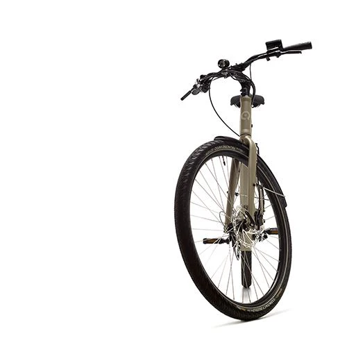 Bicicleta Elétrica BEEQ B400 Urban Low Step M (52cm) - Desert Sand - Image 14