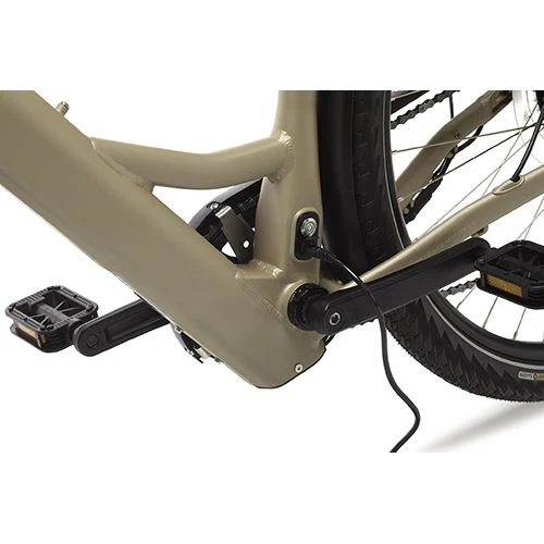 Bicicleta Elétrica BEEQ B400 Urban Low Step M (52cm) - Desert Sand - Image 9