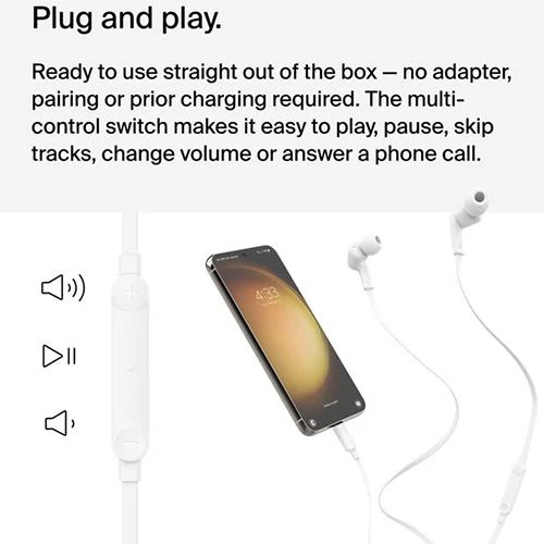 Auriculares Lightning Belkin ROCKSTAR™ Lightning - Branco - Image 7