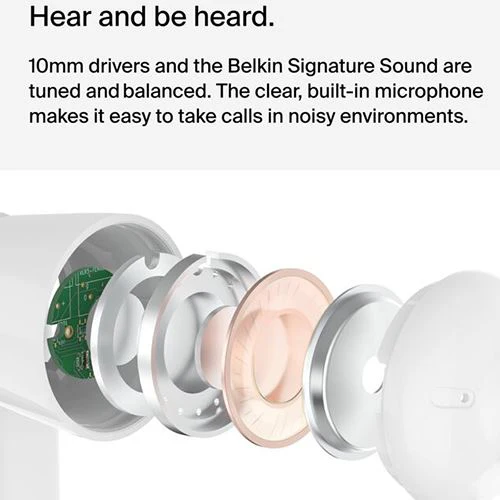 Auriculares Lightning Belkin ROCKSTAR™ Lightning - Branco - Image 8
