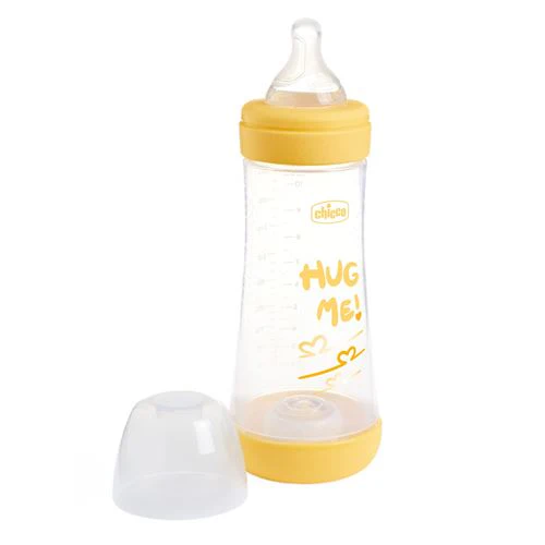 Biberão Perfect5 PP 300ml Fast +4 Meses - Amarelo - Chicco - Image 2