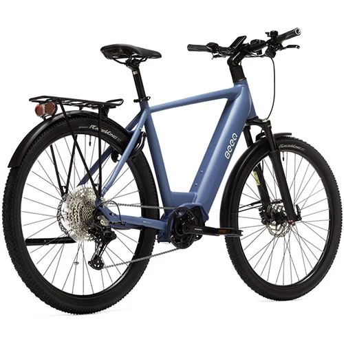 Bicicleta Elétrica BEEQ E850 Trekking S/M (46cm) - Happy Blue - Image 3